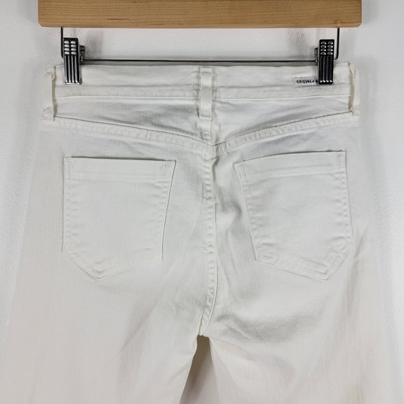 Citizens of Humanity Carlton Ankle Slim Straight Mid Rise Jeans - Picture 8 of 11